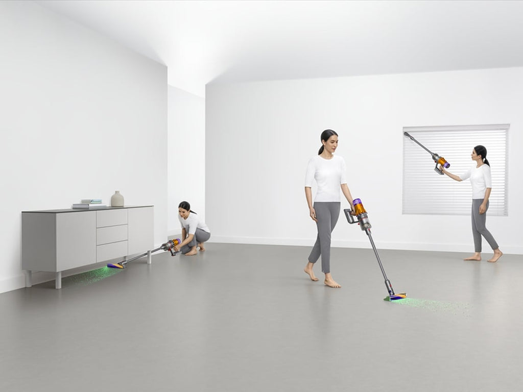 Aspirador Vertical DYSON V12 DETECT SLIM Absolute (Autonomia 60 min - 350 ml)