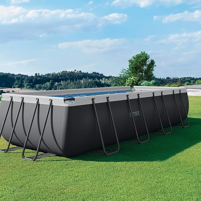INTEX 55220 - Piscina Desmontável Retangular Ultra XTR Frame 549x274x132 + depuradora