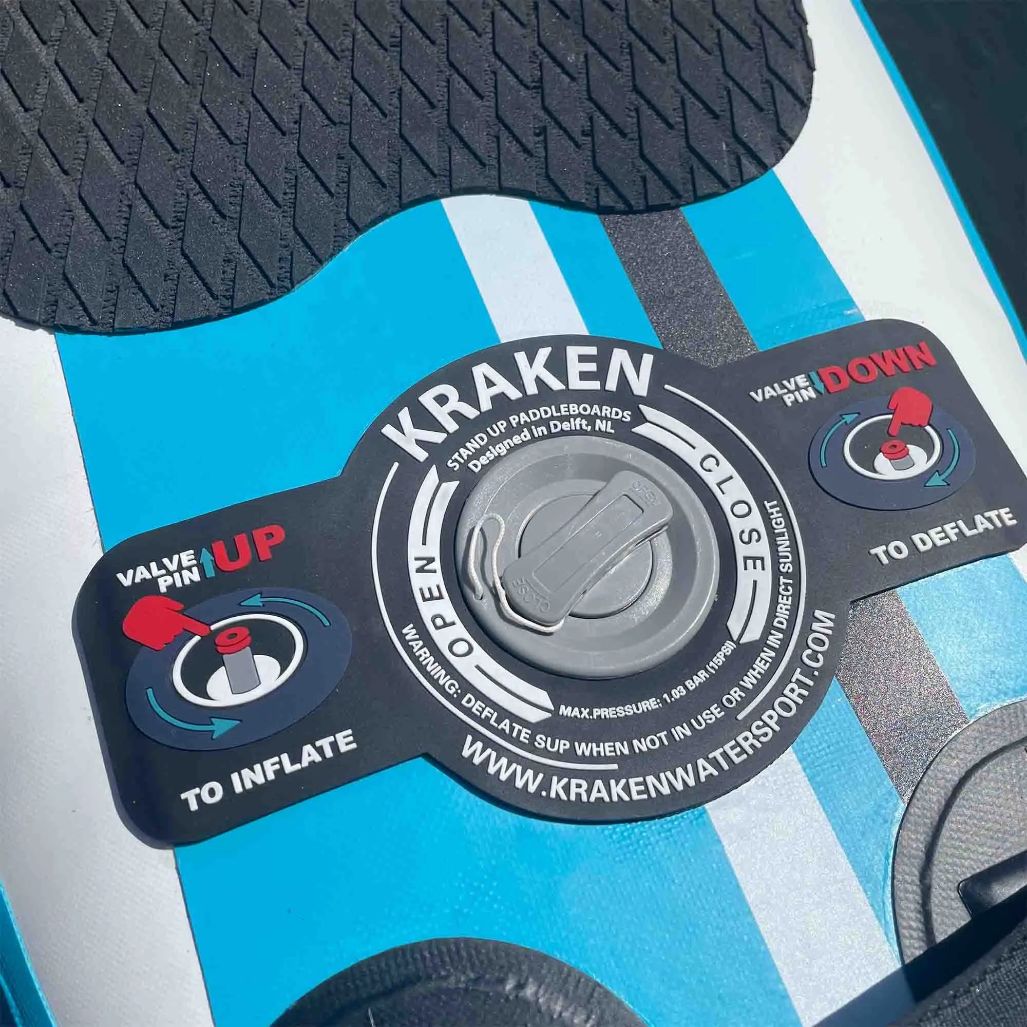 KRAKEN SUP Elite 12’6×28 Set — Prancha de Stand Up Paddle Inflável