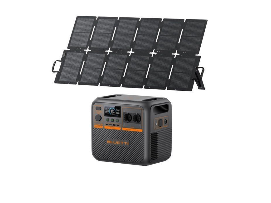 Kit solar BLUETTI Premium 200 V2 com painel 220W, 2073.6Wh, 2700w DELCOND