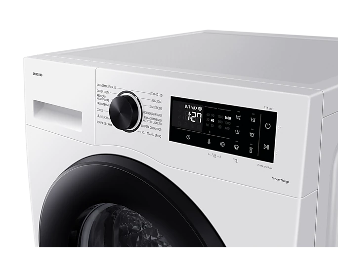 Máquina de Lavar SAMSUNG WW80CGC04DAEEP (8 Kg - 1400 rpm - Branco)