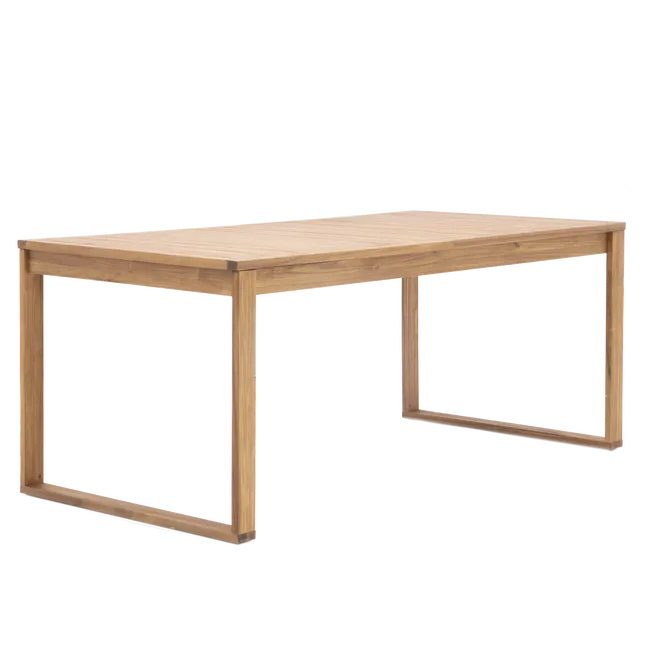 Mesa para jardim extensível 180240 cm castanho Naterial
