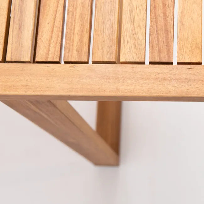 Mesa para jardim extensível 180240 cm castanho Naterial