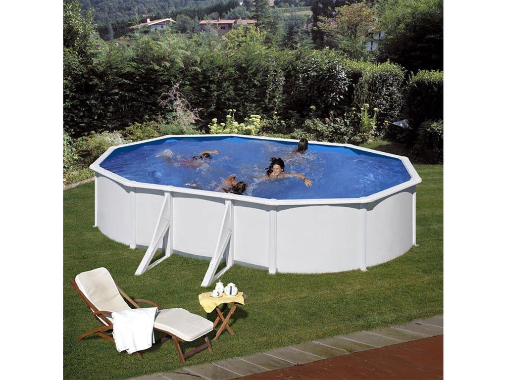 Piscina Elevada Gre Desmontável Fidji Ovalada 610x375x120