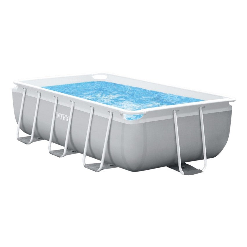 Piscina retangular Prism Frame INTEX 3 metros com bomba