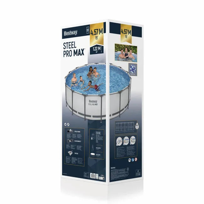 Piscina tubular redonda 457x122 cm Bestway