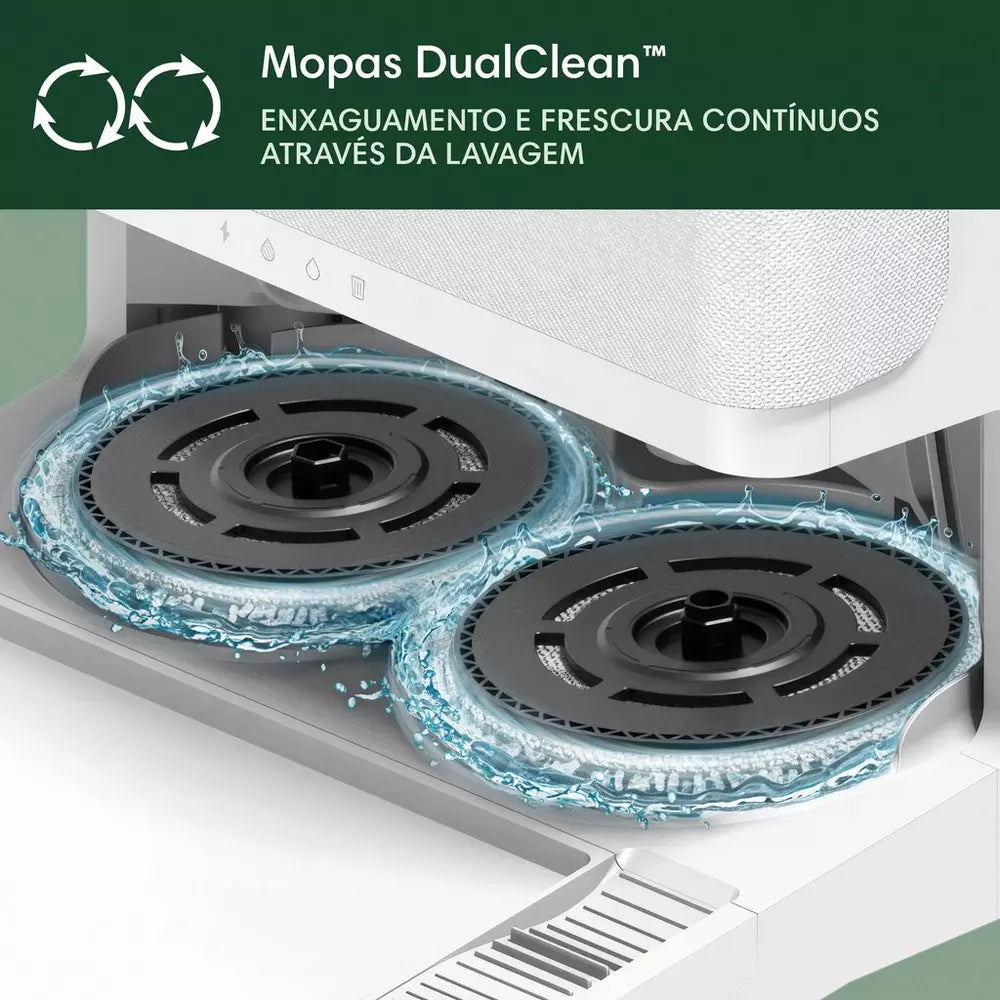 Roomba® Combo 405 Plus + Base AutoWash™ – Branco