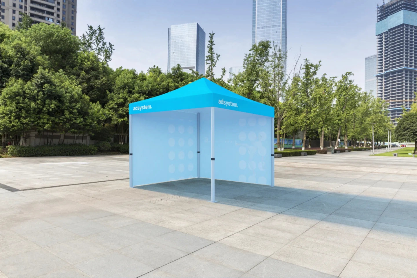 Tenda de publicidade pop-up - adTent Express