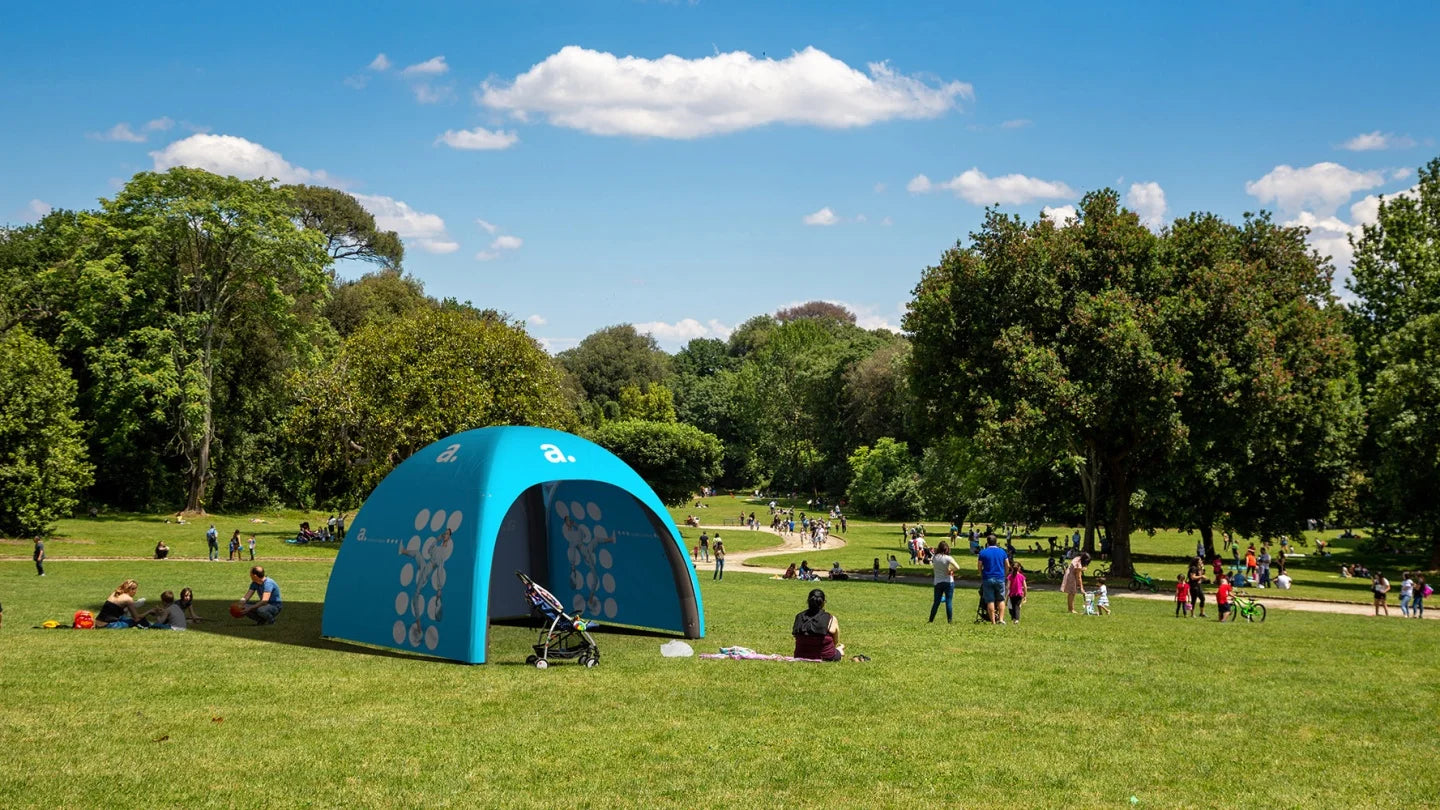 Tenda insuflável para publicidade - adTent Air premium